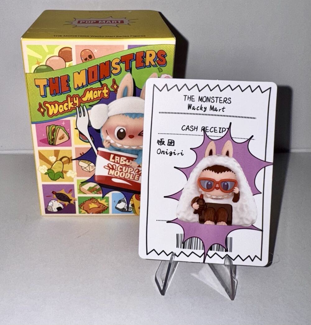 The Monsters Wacky Mart Series Confirmed Onigiri Blind Box Onigiri